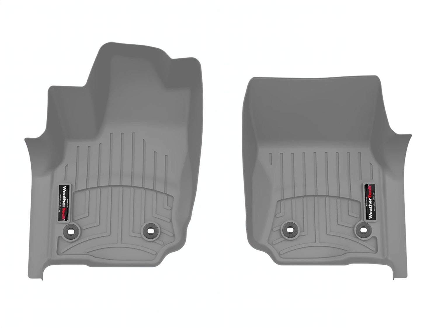 Weathertech 4619191 FloorLiner™ DigitalFit®; Gray; Front; Weathertech 4619191