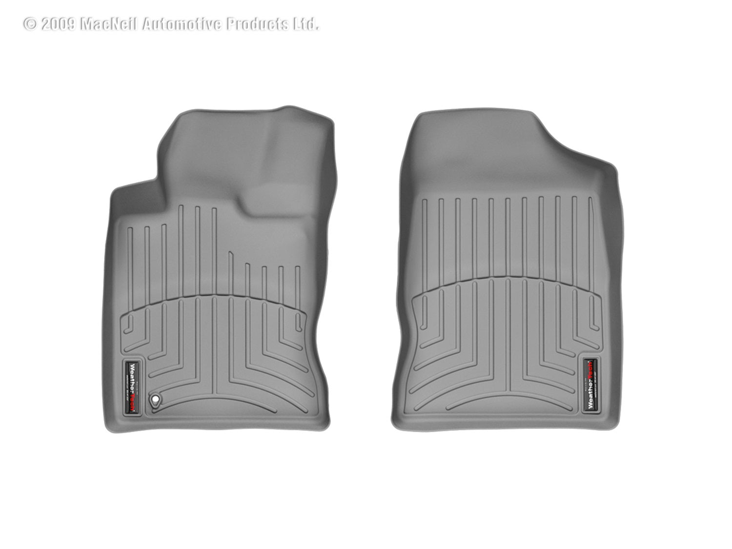 Weathertech 461931 FloorLiner™ DigitalFit®; Gray; Front; Weathertech 461931