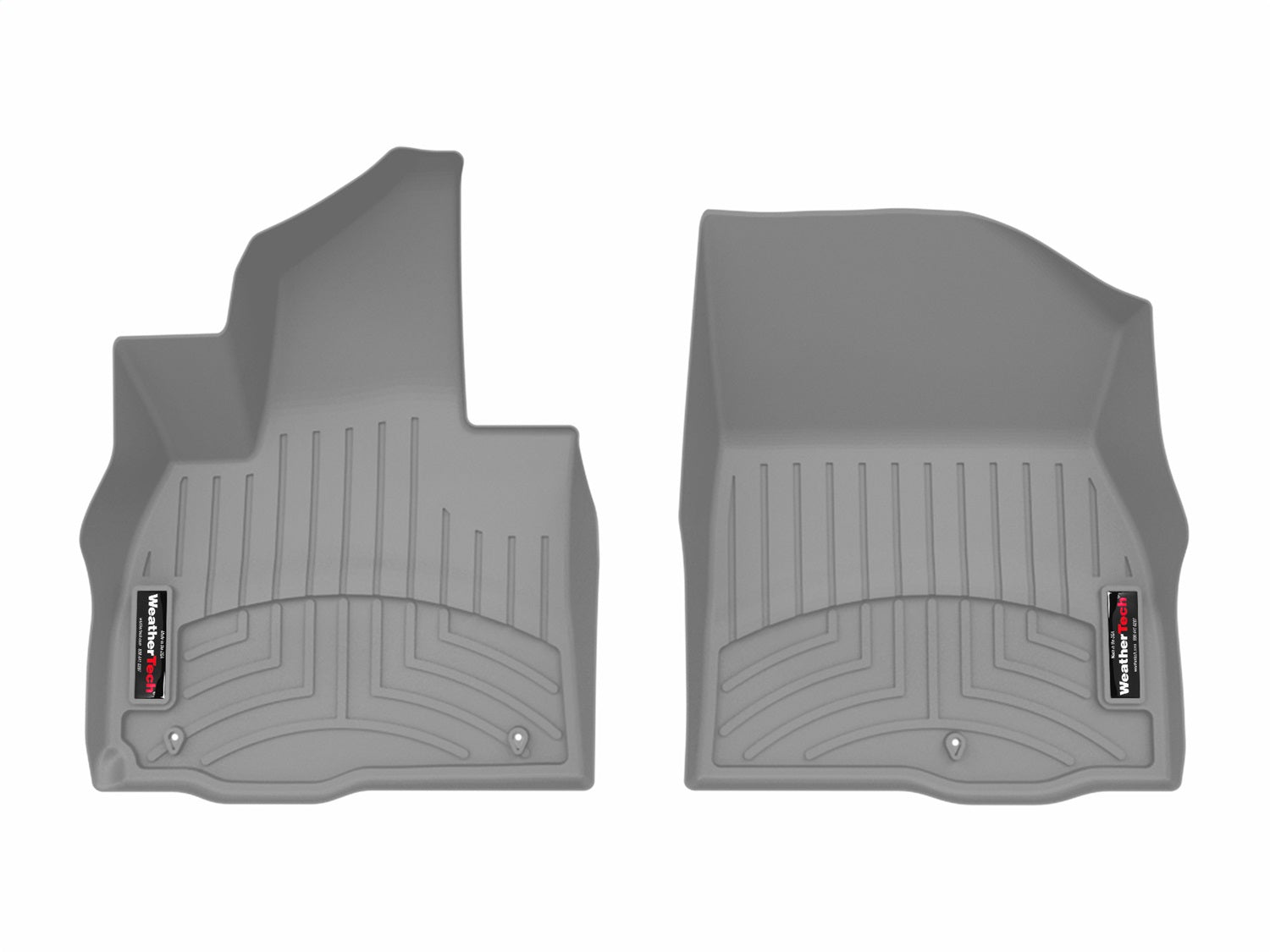 Weathertech 4619471 FloorLiner™ DigitalFit®; Gray; Front; Weathertech 4619471