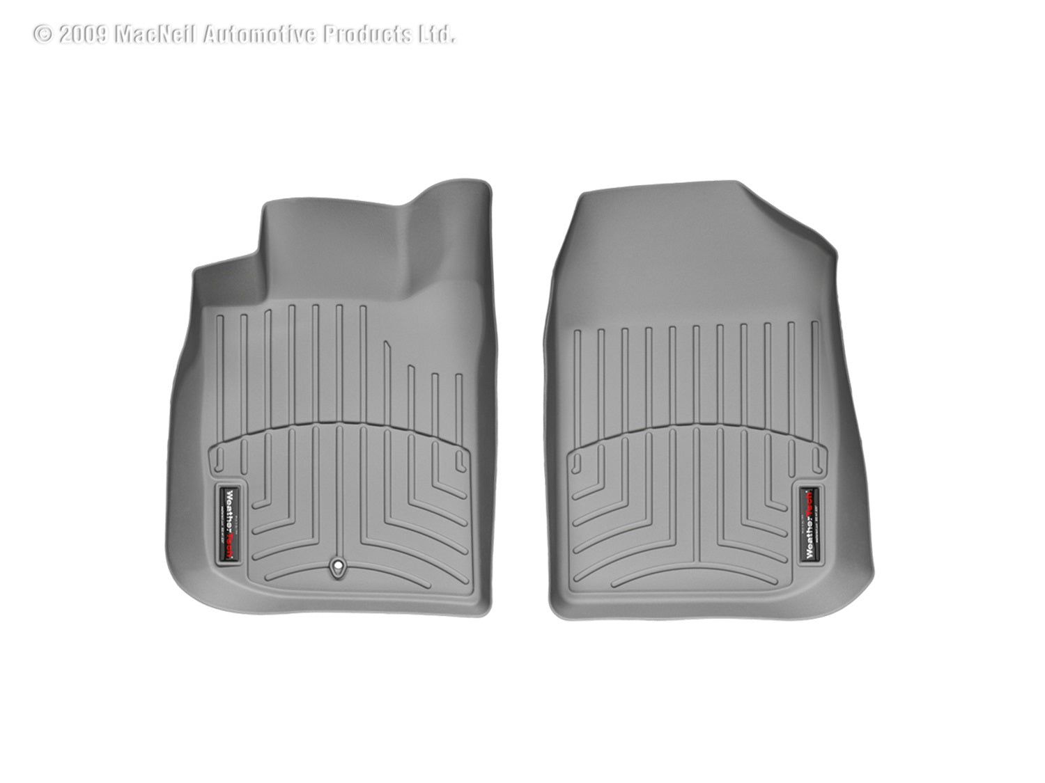 Weathertech 461981 FloorLiner™ DigitalFit®; Gray; Front; Weathertech 461981
