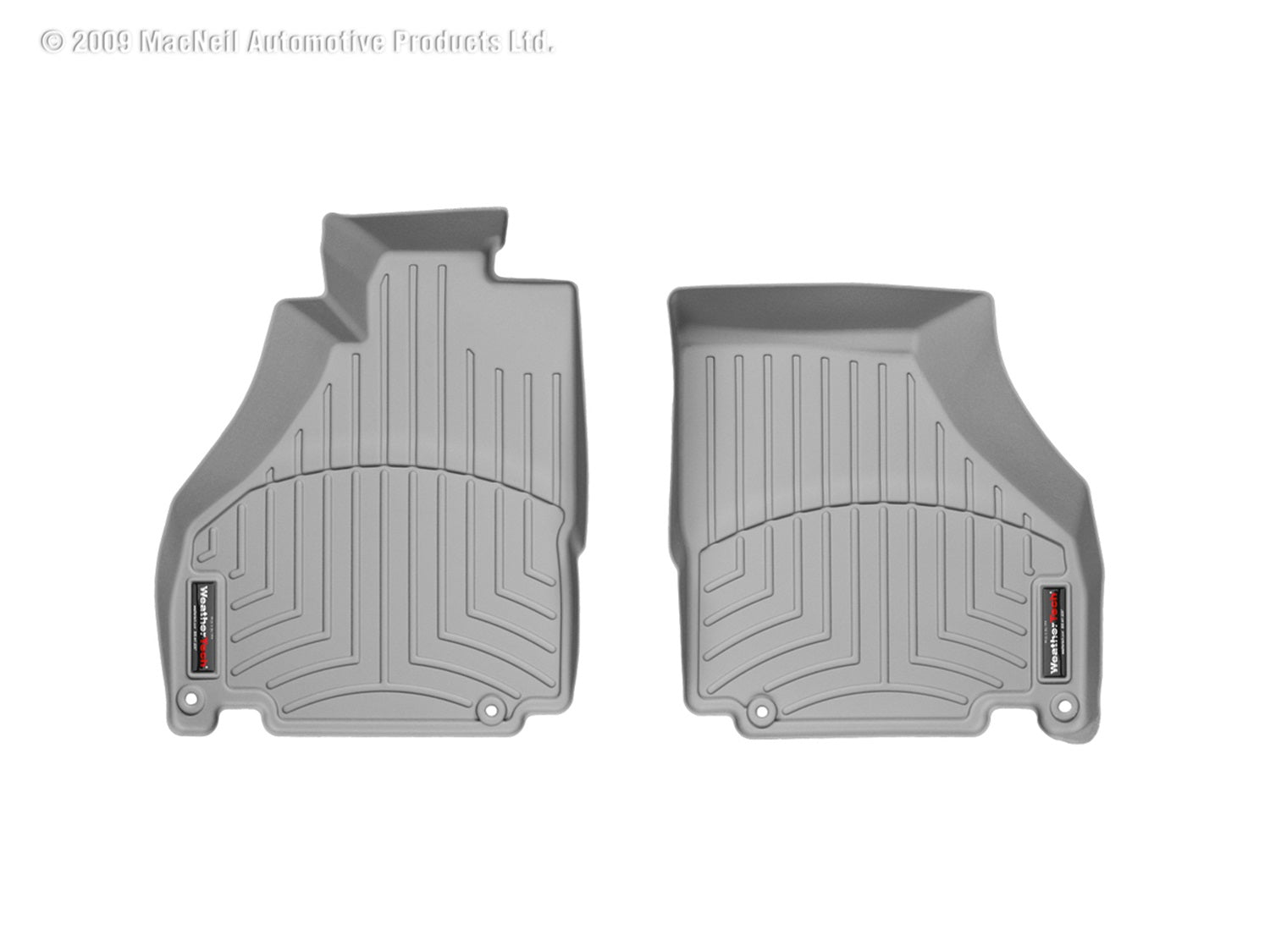Weathertech 461991 FloorLiner™ DigitalFit®; Gray; Front; Weathertech 461991