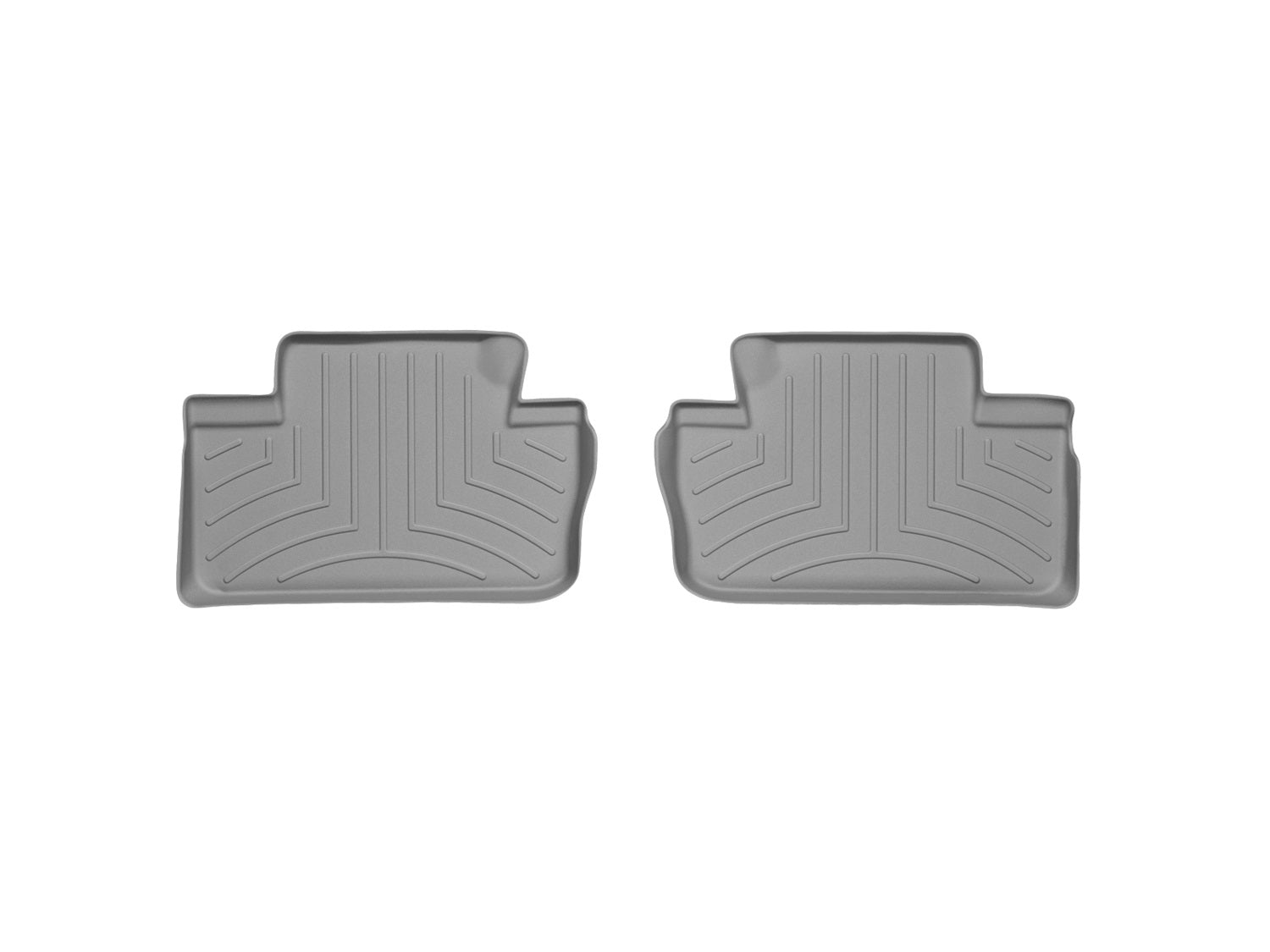 Weathertech 462032 FloorLiner™ DigitalFit®; Gray; Rear; Weathertech 462032