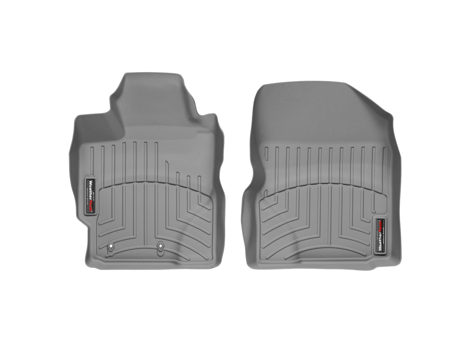 Weathertech 462271 FloorLiner™ DigitalFit®; Gray; Front; Weathertech 462271