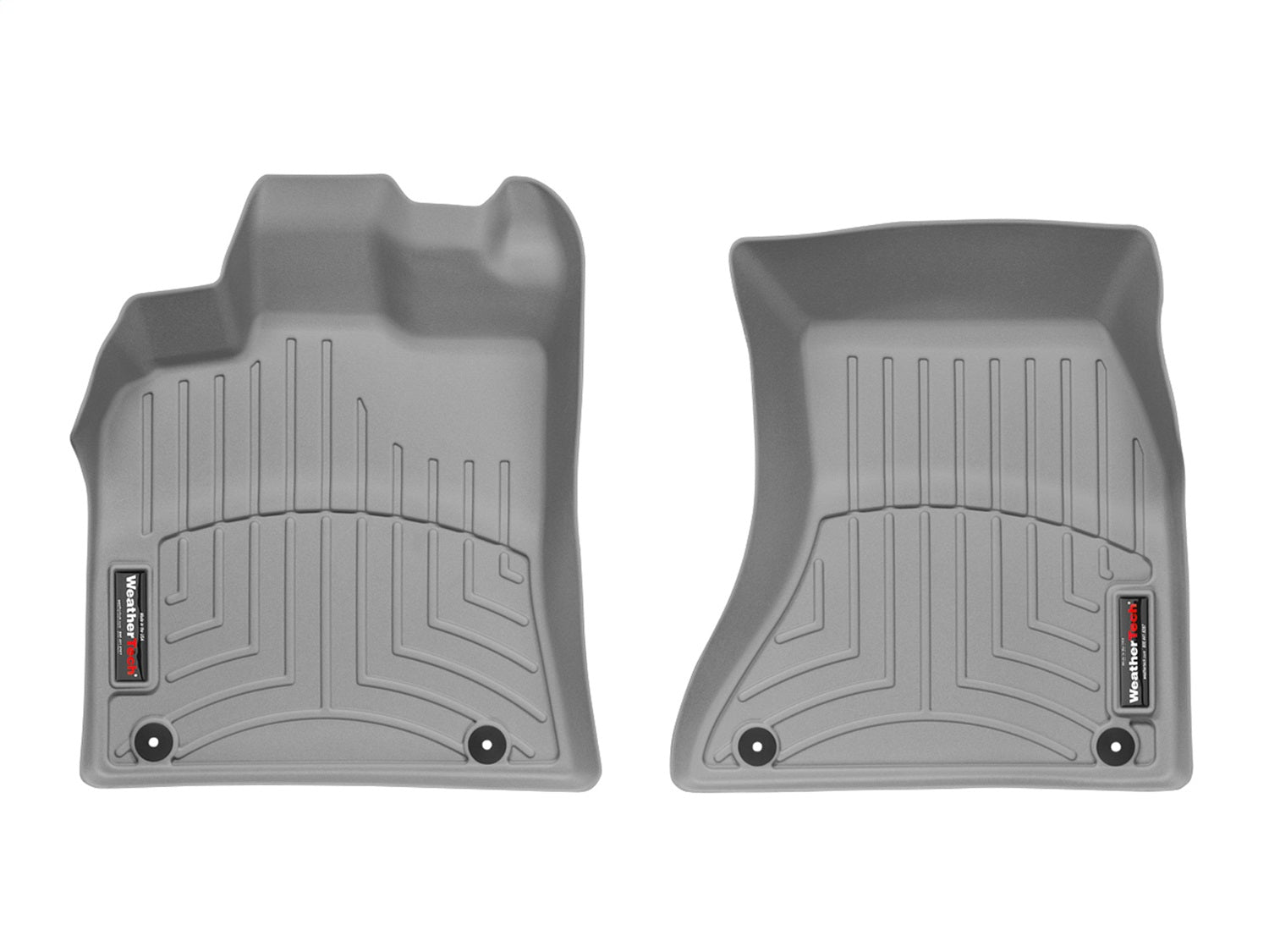 Weathertech 462301 FloorLiner™ DigitalFit®; Gray; Front; Weathertech 462301