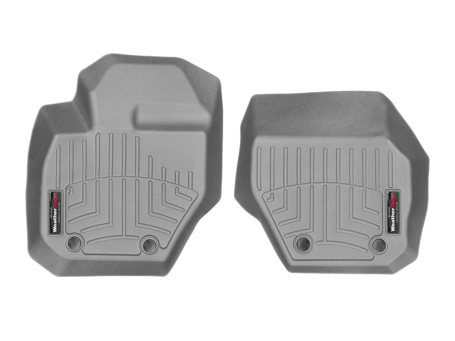 Weathertech 462341 FloorLiner™ DigitalFit®; Gray; Front; Weathertech 462341