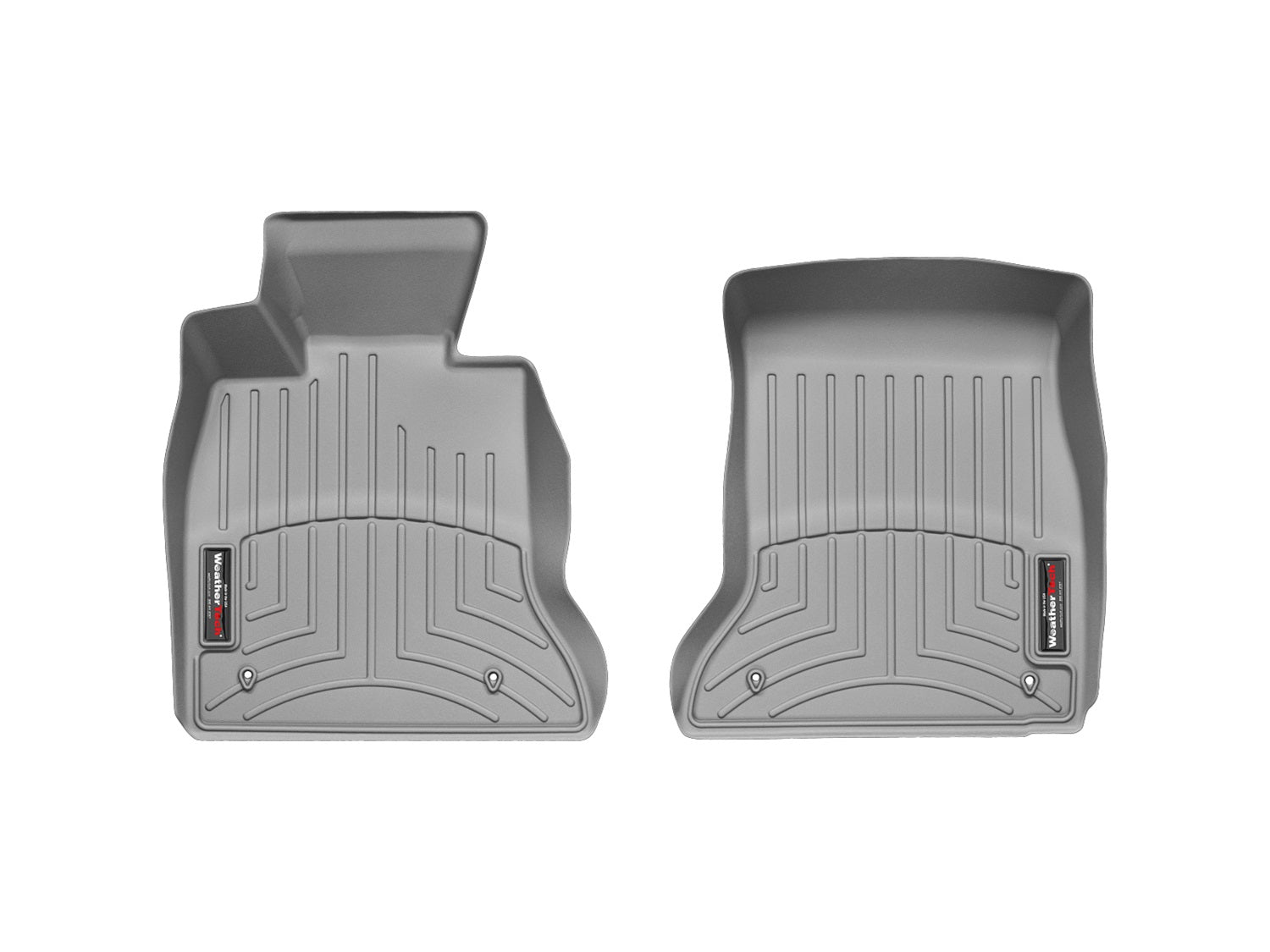 Weathertech 463131 FloorLiner™ DigitalFit®; Gray; Front; Weathertech 463131