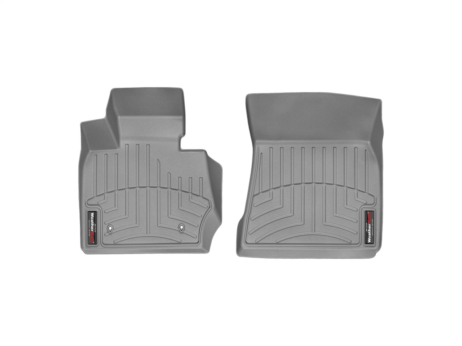 Weathertech 463311 FloorLiner™ DigitalFit®; Gray; Front; Weathertech 463311