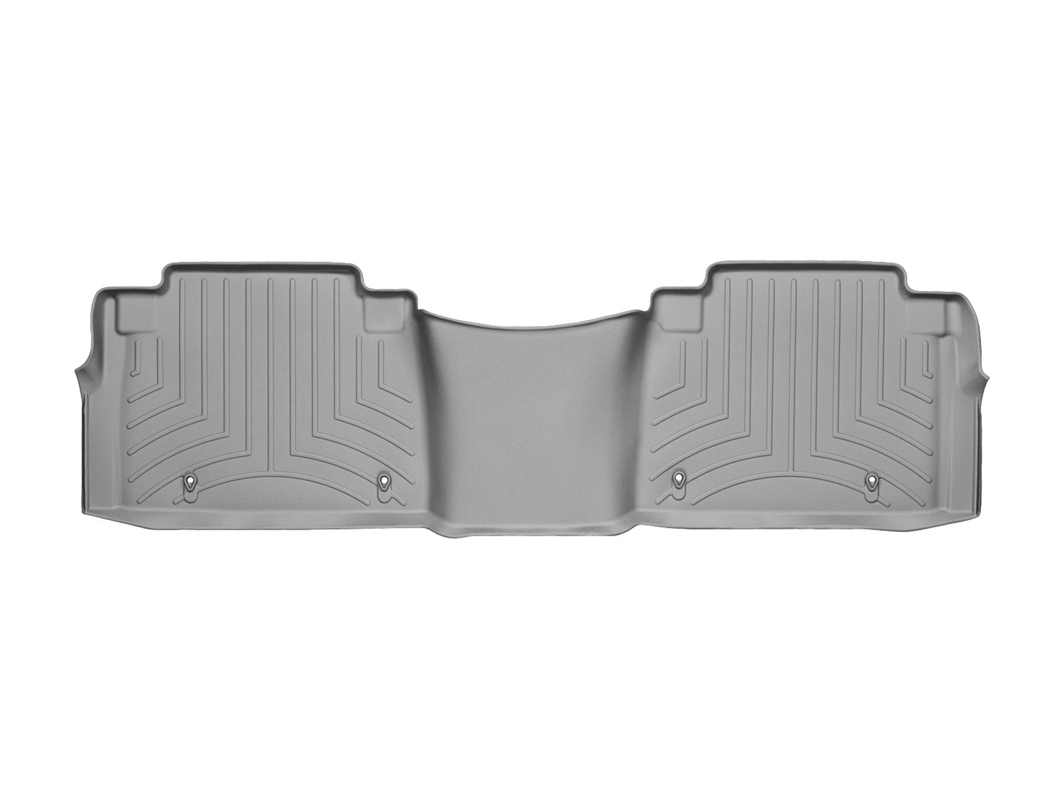 Weathertech 463362 FloorLiner™ DigitalFit®; Gray; Rear; Weathertech 463362