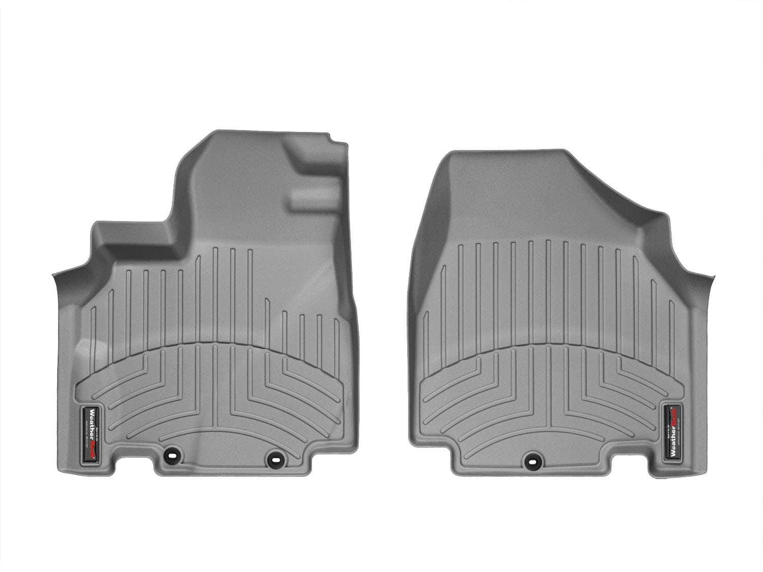 Weathertech 463411 FloorLiner™ DigitalFit®; Gray; Front; Weathertech 463411