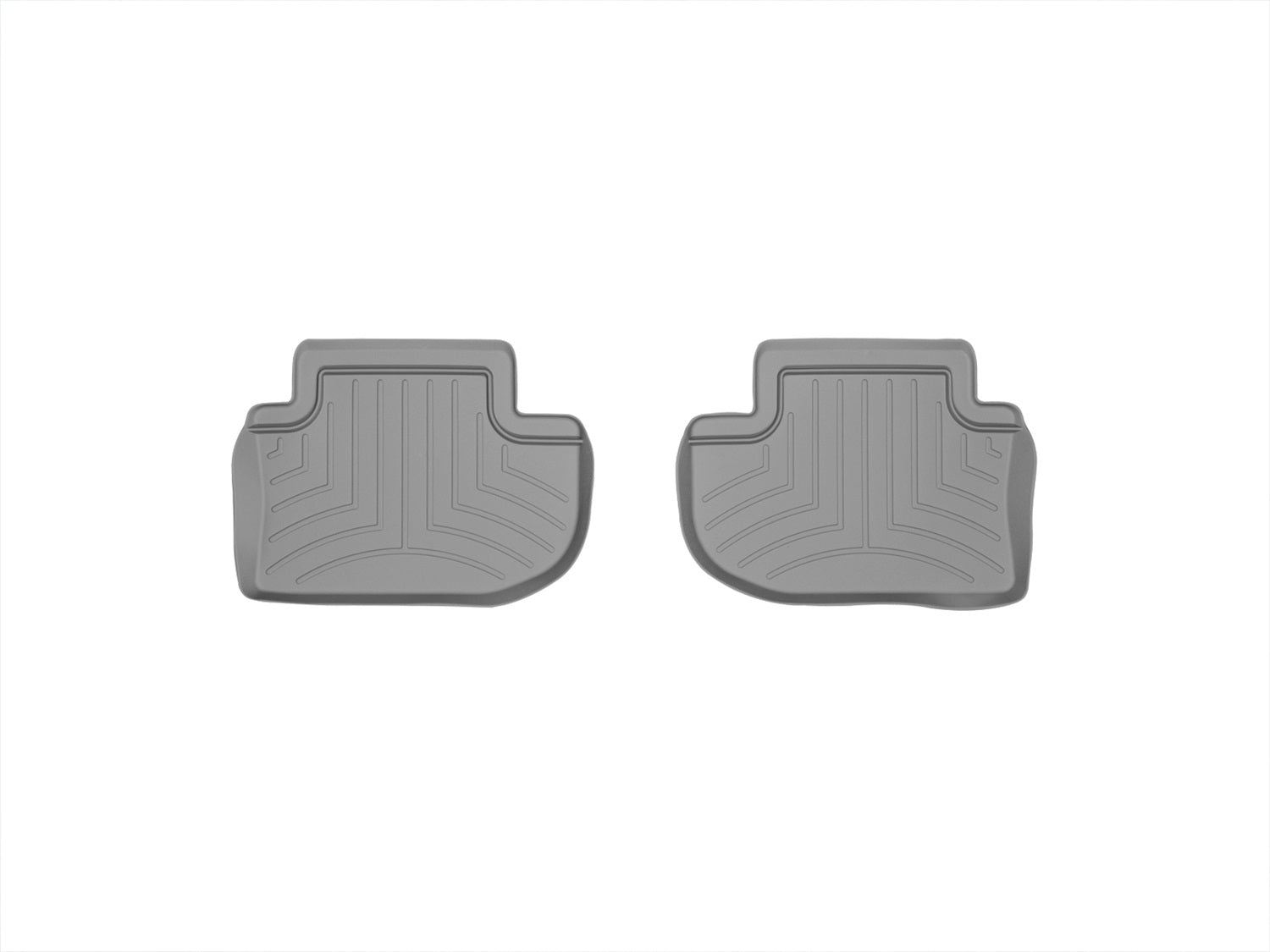 Weathertech 463723 FloorLiner™ DigitalFit®; Gray; Rear; 2 Piece; Weathertech 463723