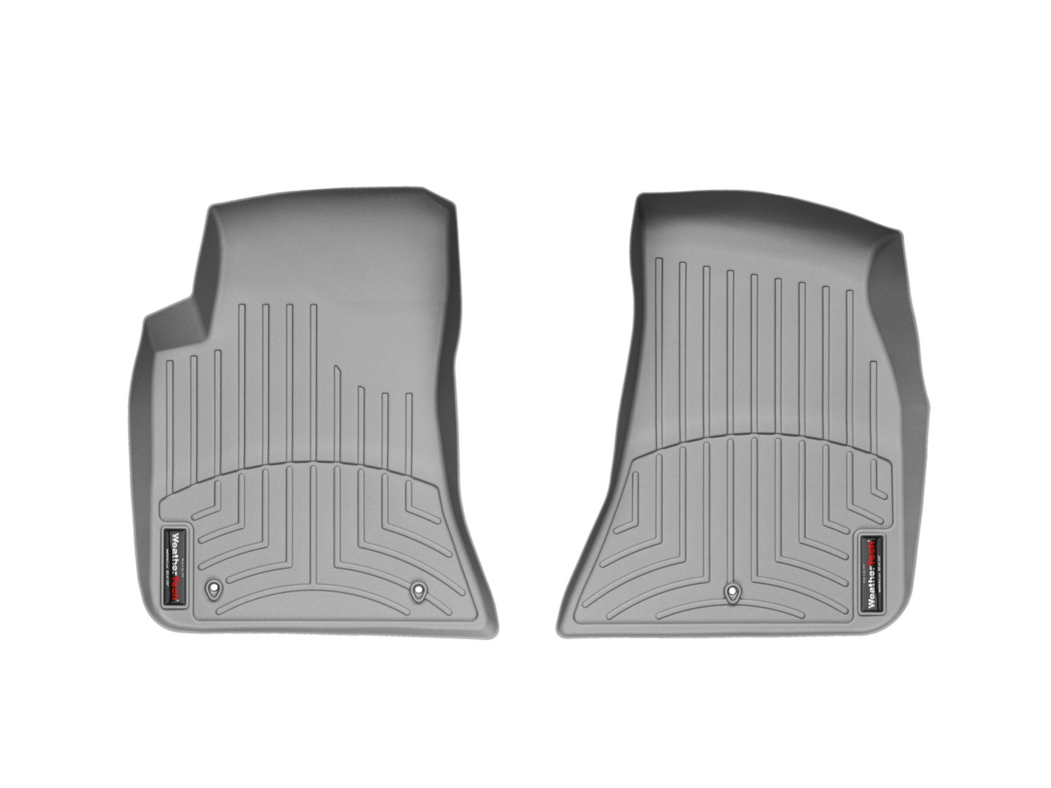 Weathertech 463861 FloorLiner™ DigitalFit®; Gray; Front; Weathertech 463861