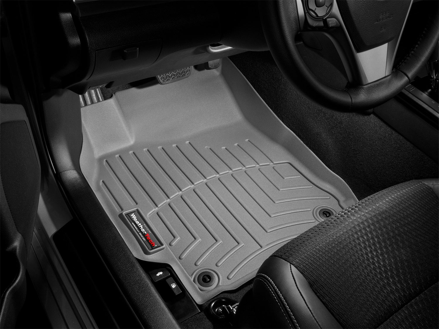 Weathertech 466601 FloorLiner™ DigitalFit®; Gray; Front; Weathertech 466601