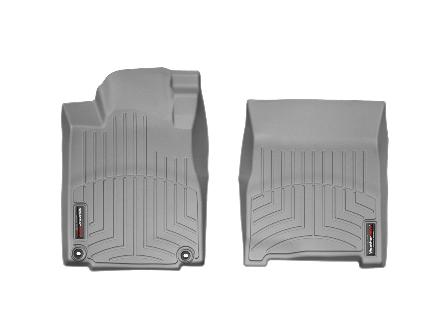 Weathertech 464021 FloorLiner™ DigitalFit®; Gray; Front; Weathertech 464021