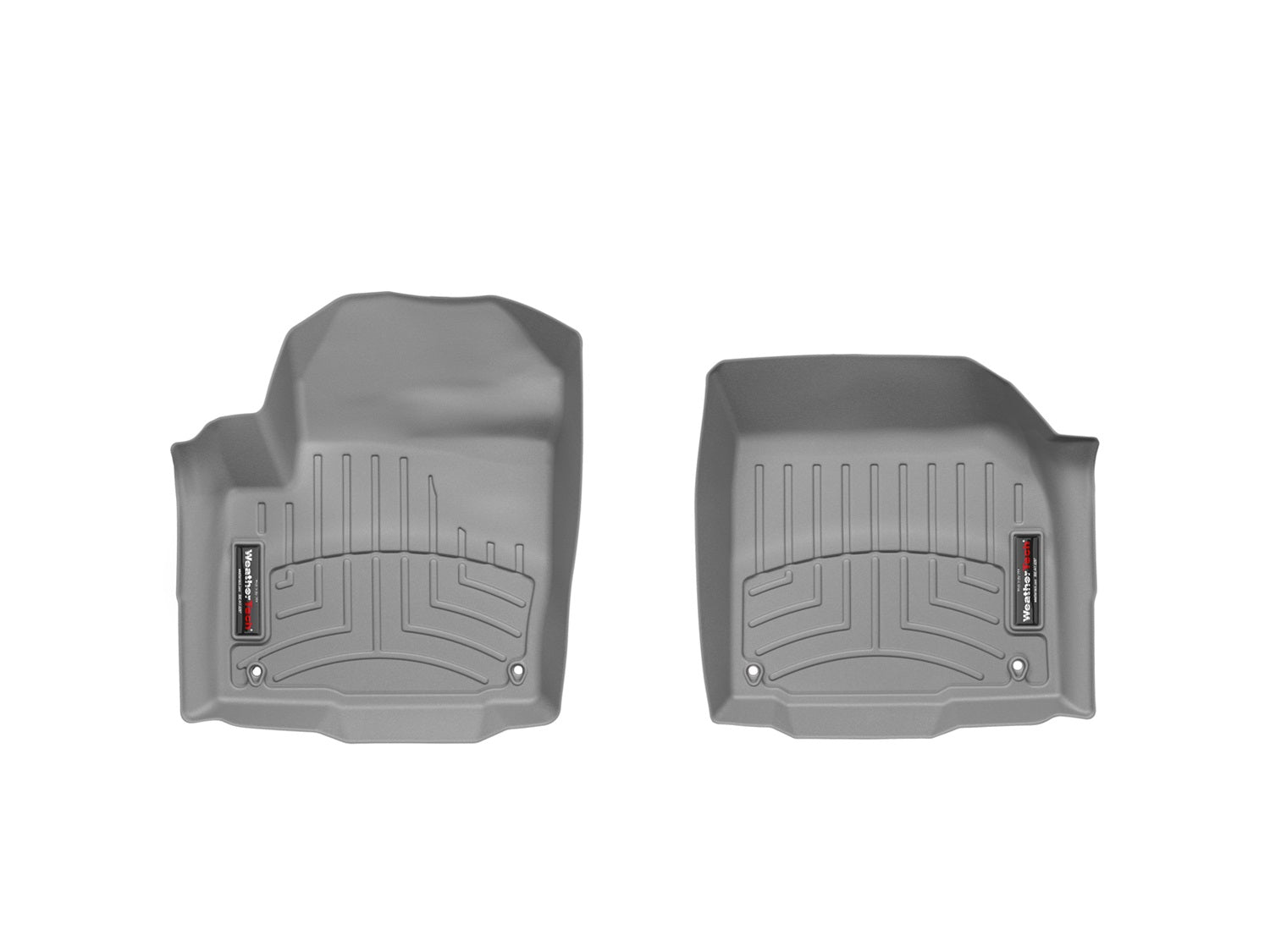 Weathertech 464041 FloorLiner™ DigitalFit®; Gray; Front; Weathertech 464041