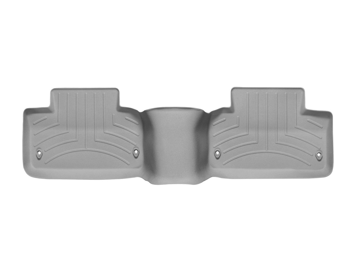 Weathertech 464043 FloorLiner™ DigitalFit®; Gray; Rear; Weathertech 464043
