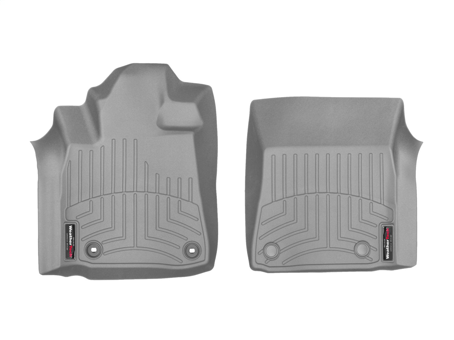 Weathertech 464081 FloorLiner™ DigitalFit®; Gray; Front; Weathertech 464081