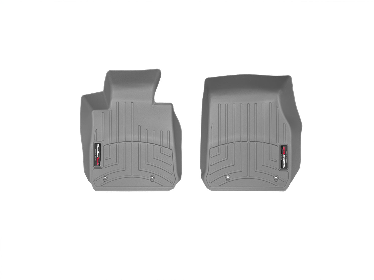Weathertech 464101 FloorLiner™ DigitalFit®; Gray; Front; Weathertech 464101