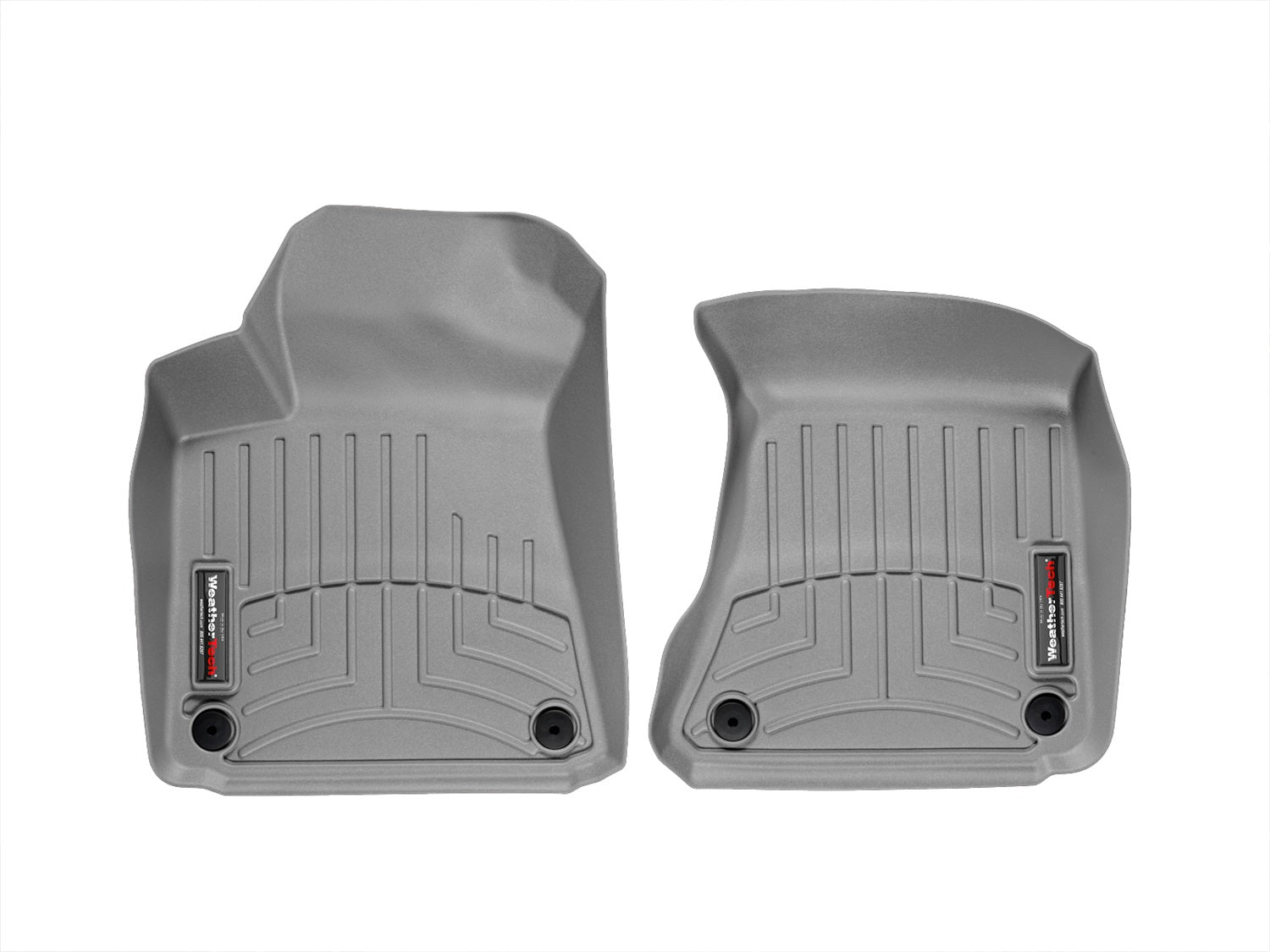 Weathertech 464201 FloorLiner™ DigitalFit®; Gray; Front; Weathertech 464201