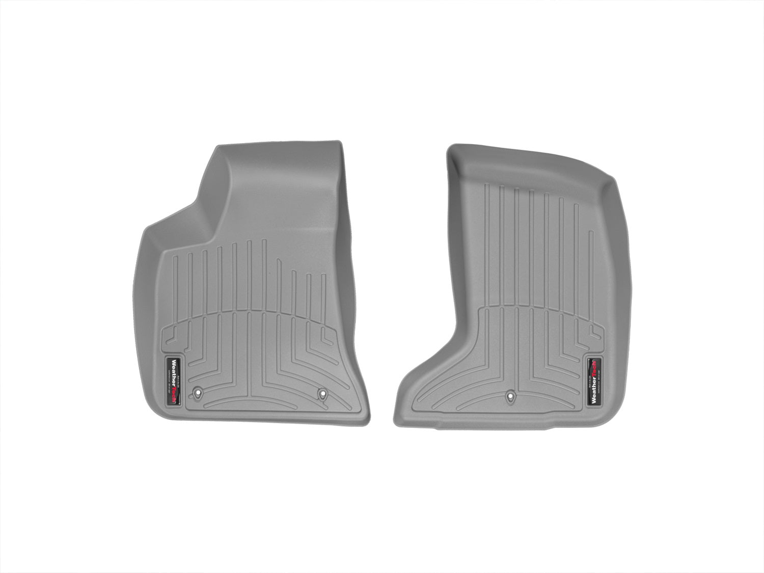 Weathertech 464251 FloorLiner™ DigitalFit®; Gray; Front; Weathertech 464251