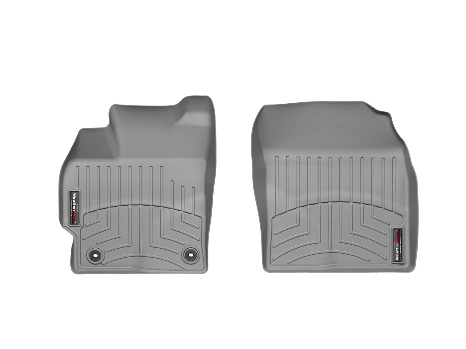 Weathertech 464271 FloorLiner™ DigitalFit®; Gray; Front; Weathertech 464271
