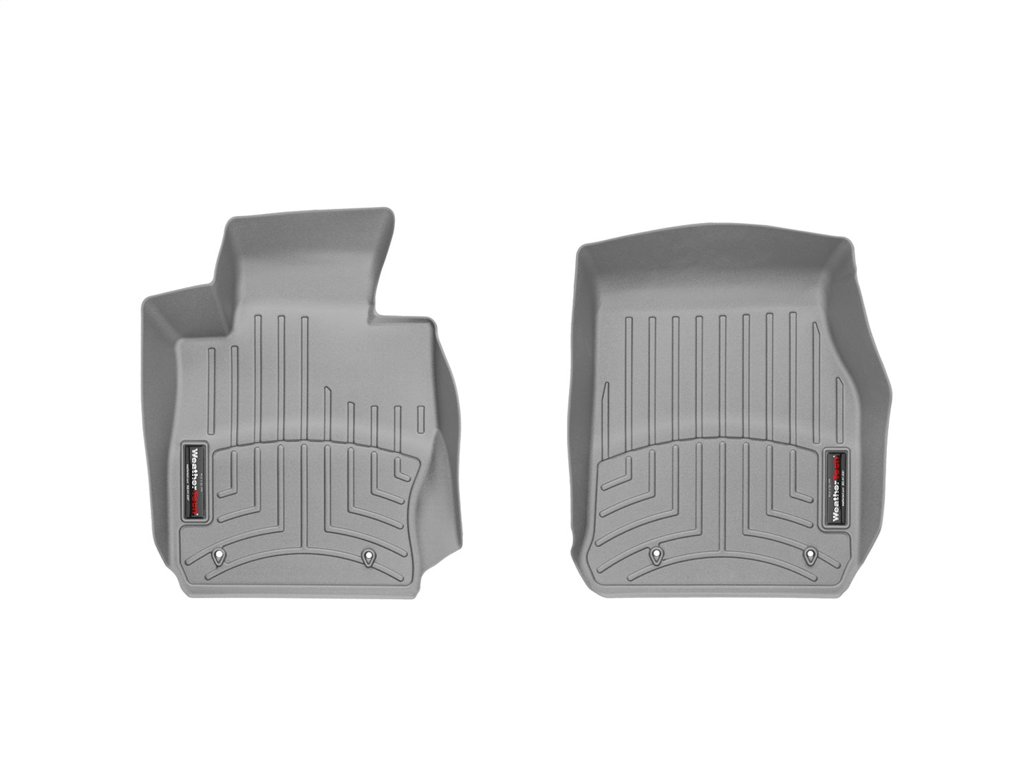 Weathertech 464541 FloorLiner™ DigitalFit®; Gray; Front; Weathertech 464541