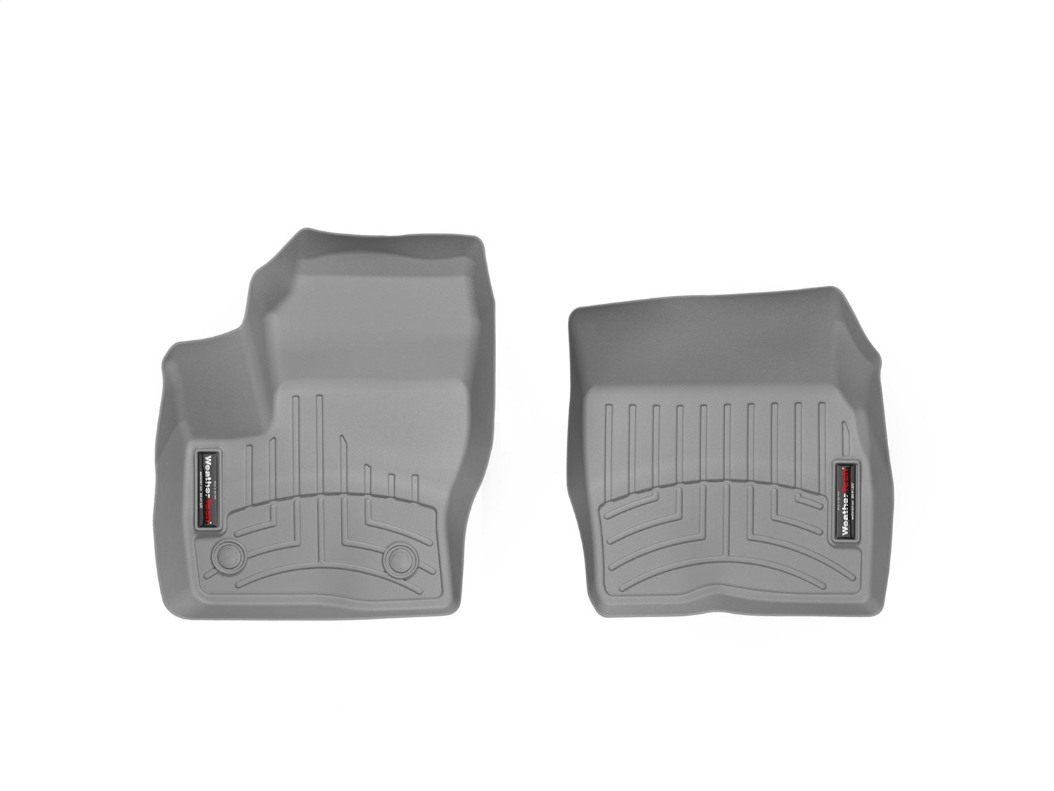 Weathertech 464591 FloorLiner™ DigitalFit®; Gray; Front; Weathertech 464591