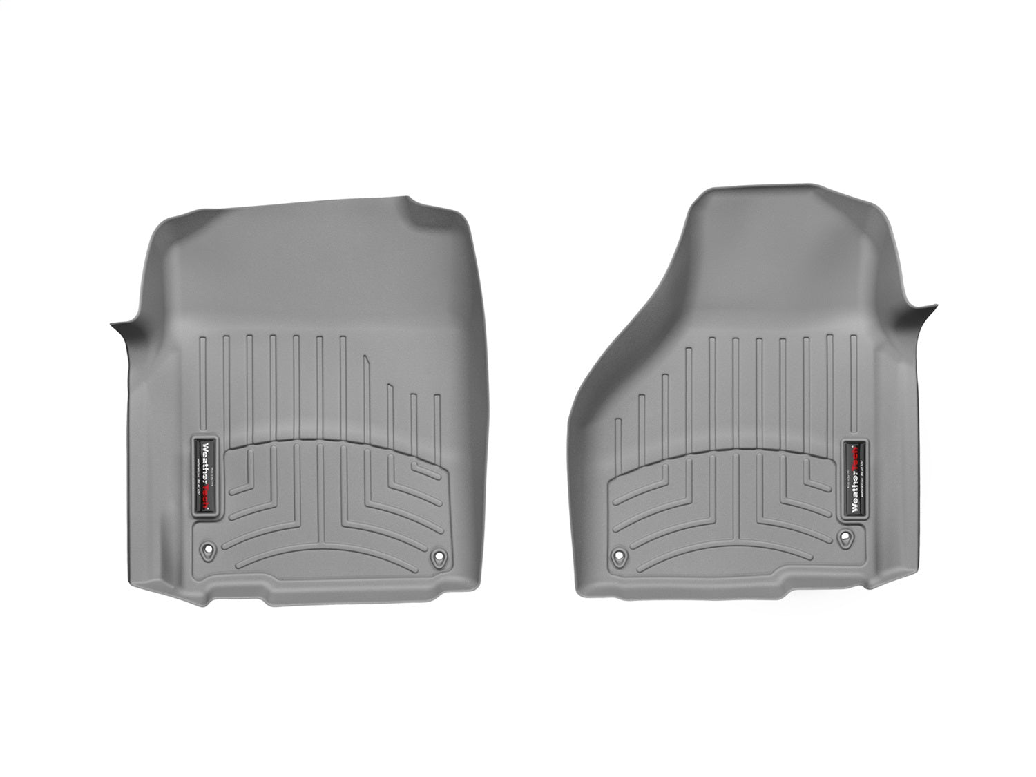 Weathertech 464651 FloorLiner™ DigitalFit®; Gray; Front; Weathertech 464651