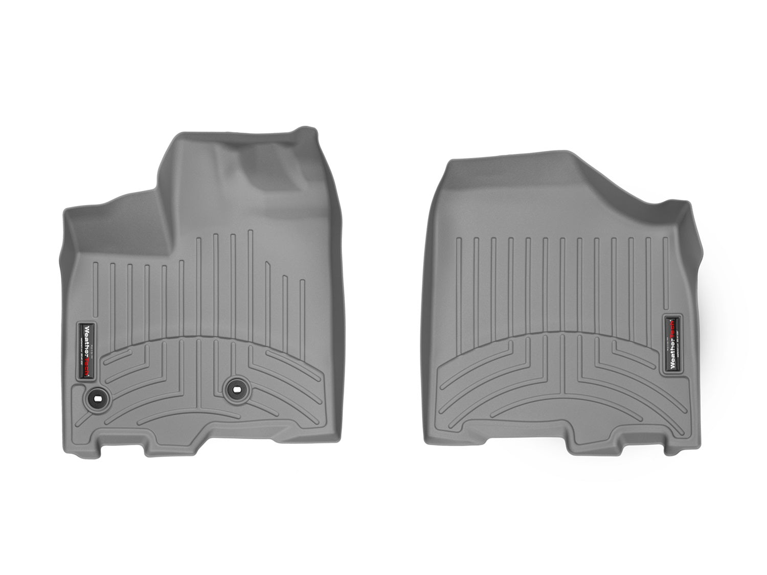Weathertech 464751 FloorLiner™ DigitalFit®; Gray; Front; Weathertech 464751