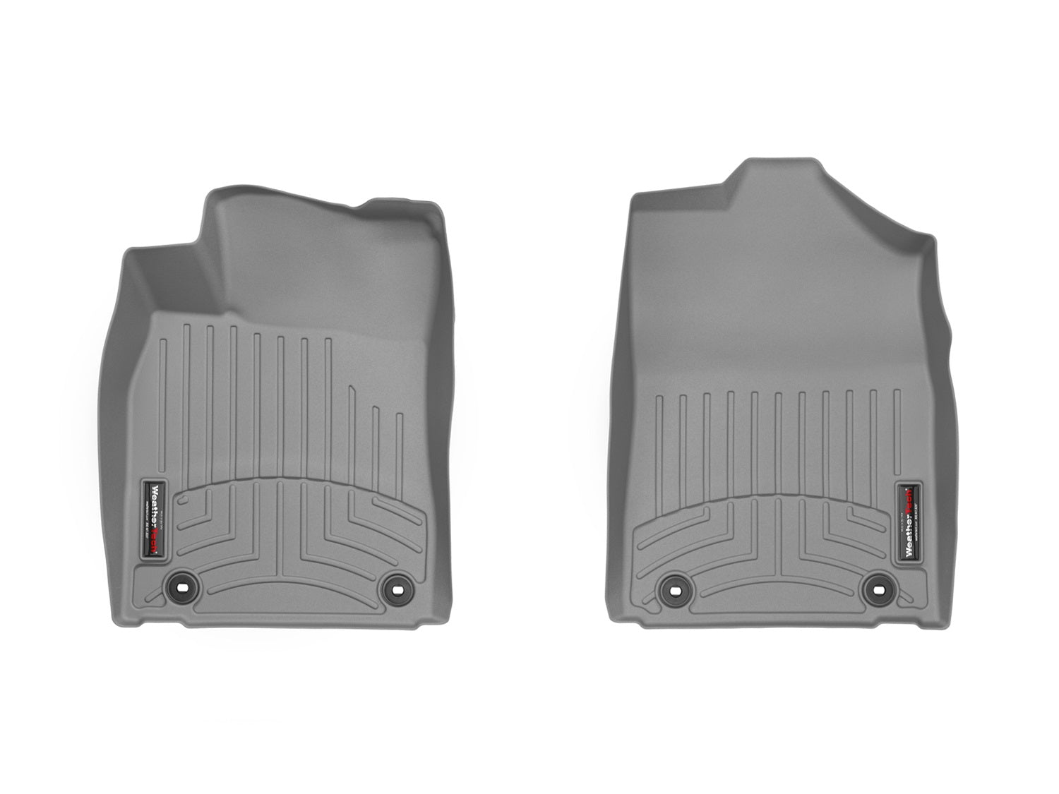 Weathertech 464761 FloorLiner™ DigitalFit®; Gray; Front; Weathertech 464761
