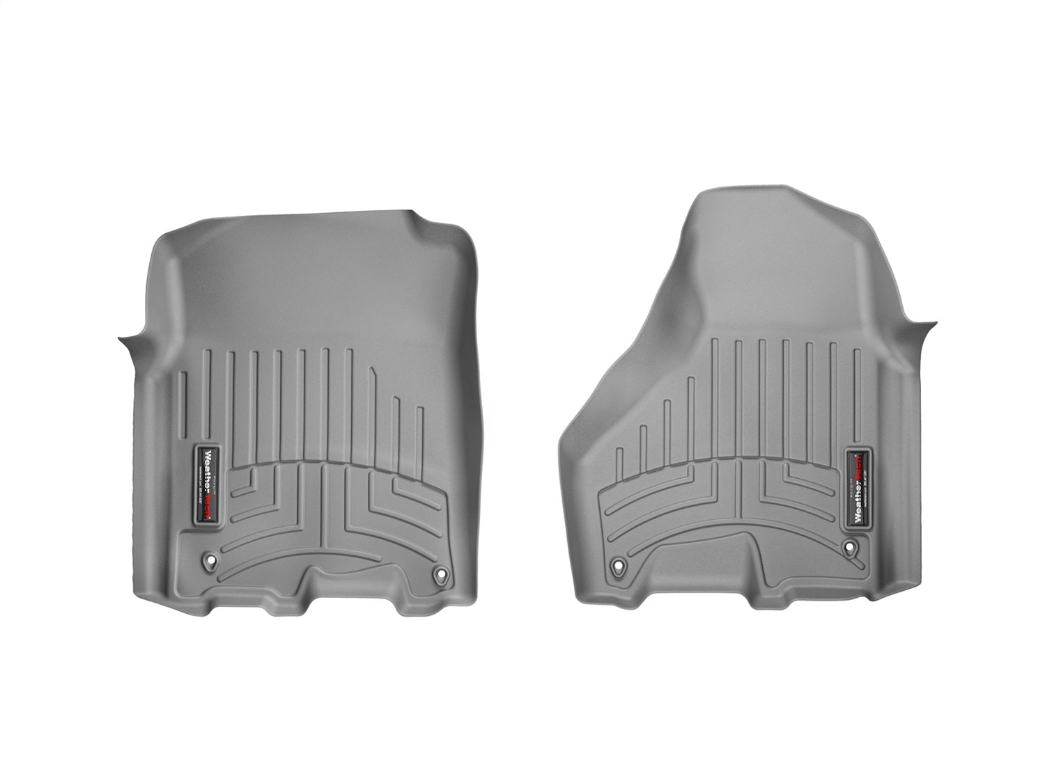 Weathertech 464781 FloorLiner™ DigitalFit®; Gray; Front; Weathertech 464781