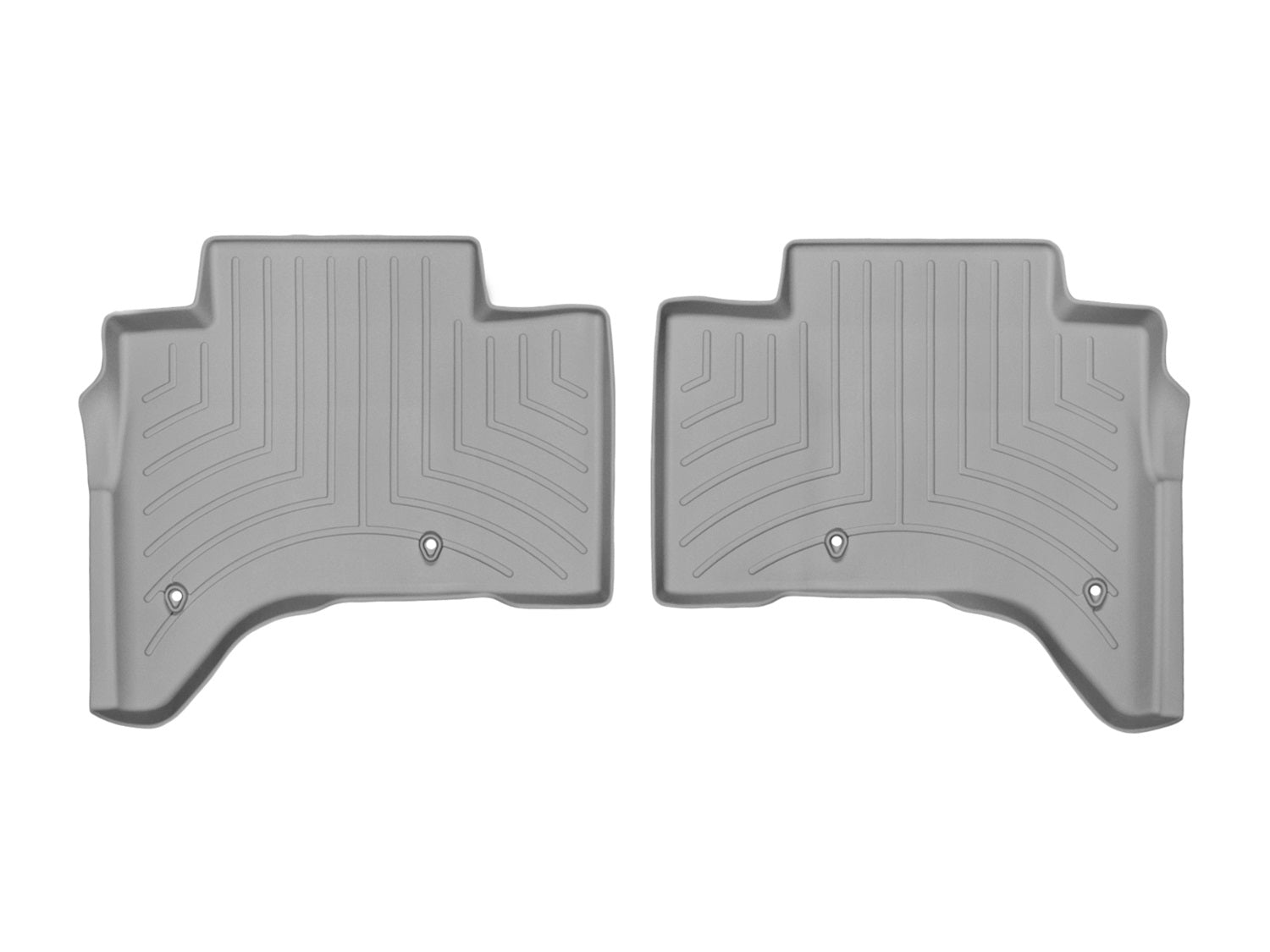 Weathertech 464802 FloorLiner™ DigitalFit®; Gray; Rear; Weathertech 464802