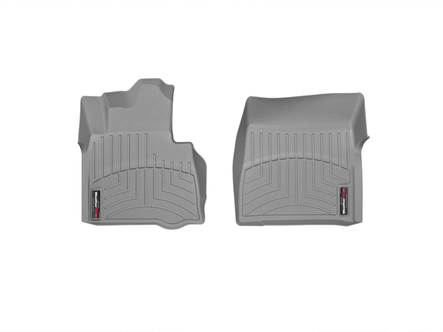 Weathertech 464941 FloorLiner™ DigitalFit®; Gray; Front; Weathertech 464941
