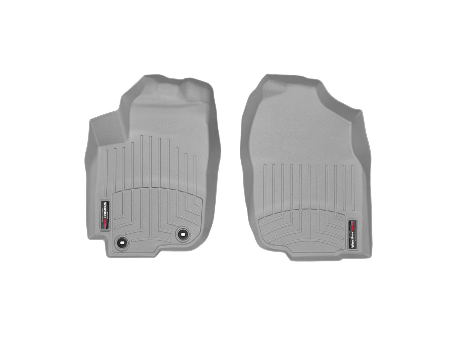 Weathertech 465101 FloorLiner™ DigitalFit®; Gray; Front; Weathertech 465101