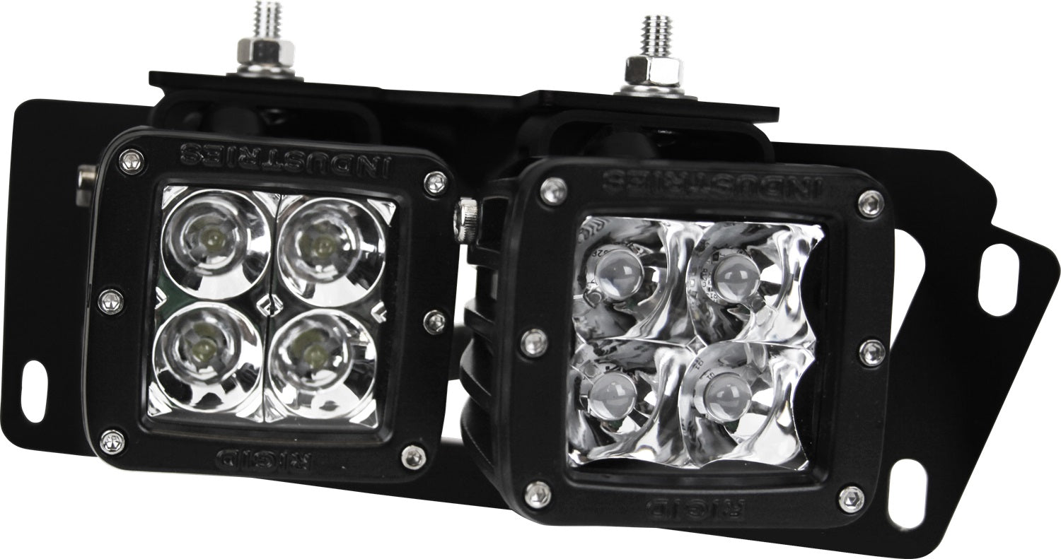 RIGID Industries 46510 RIGID 2010-2019 Dodge Ram 2500/3500 And 2009-2012 Ram 1500 RIGID Fog Mount Kit RIGID Industries 46510
