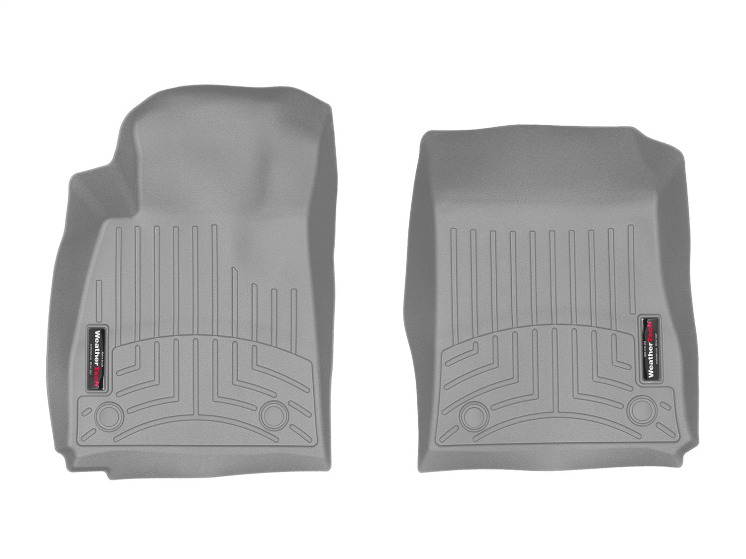 Weathertech 465341 FloorLiner™ DigitalFit®; Gray; Front; Weathertech 465341