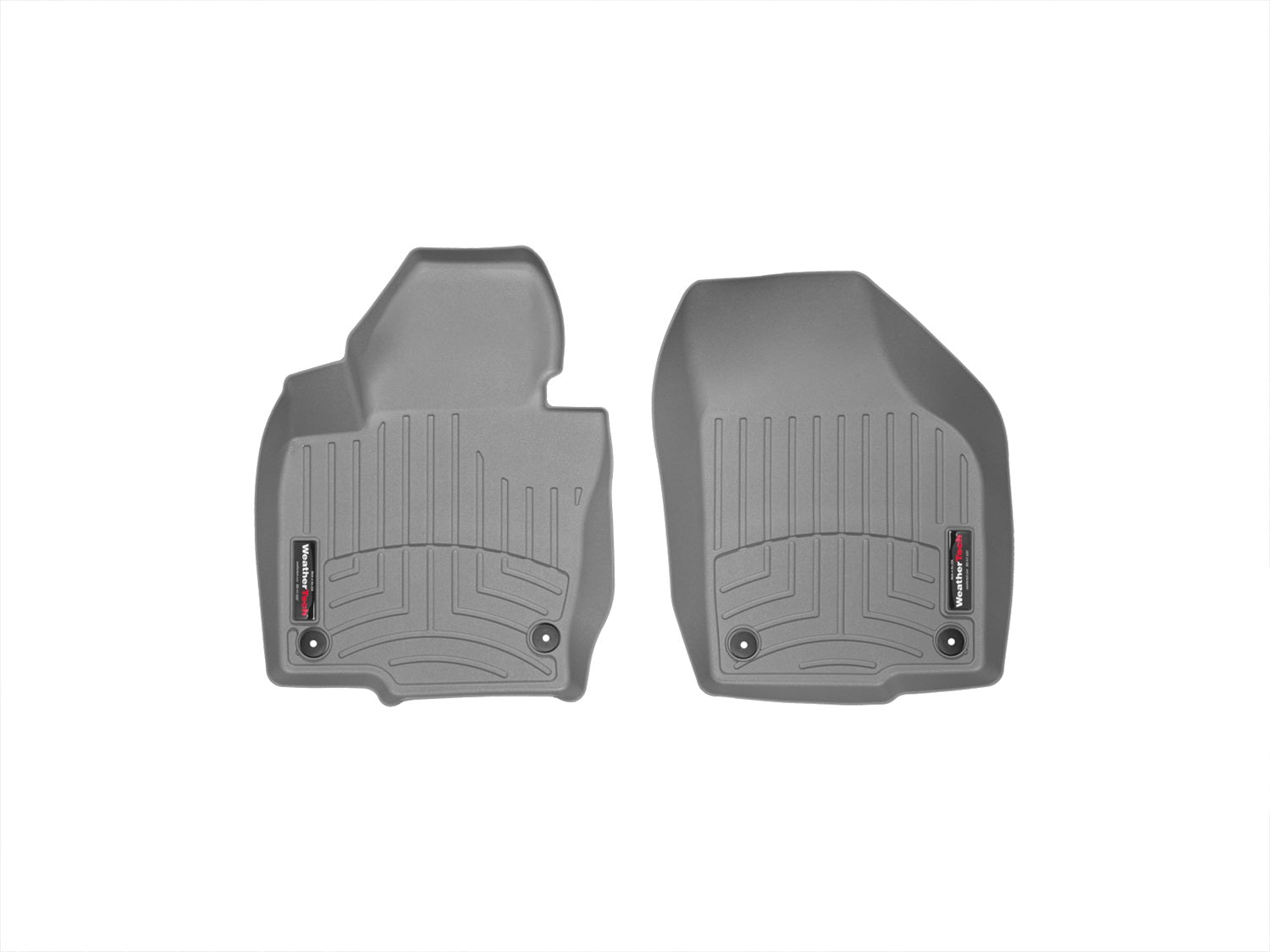 Weathertech 465461 FloorLiner™ DigitalFit®; Gray; Front; Weathertech 465461