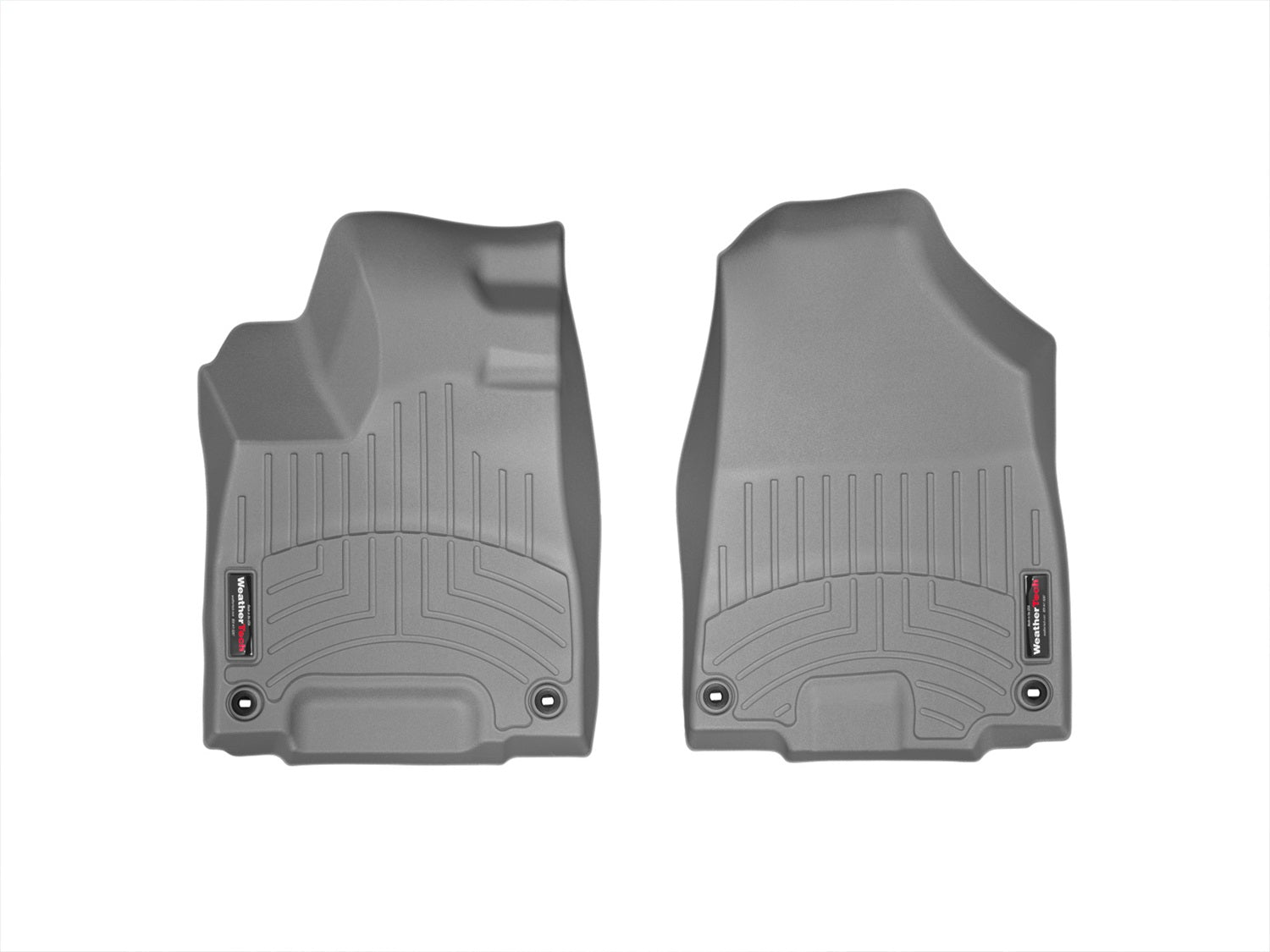 Weathertech 465761 FloorLiner™ DigitalFit®; Gray; Front; Weathertech 465761