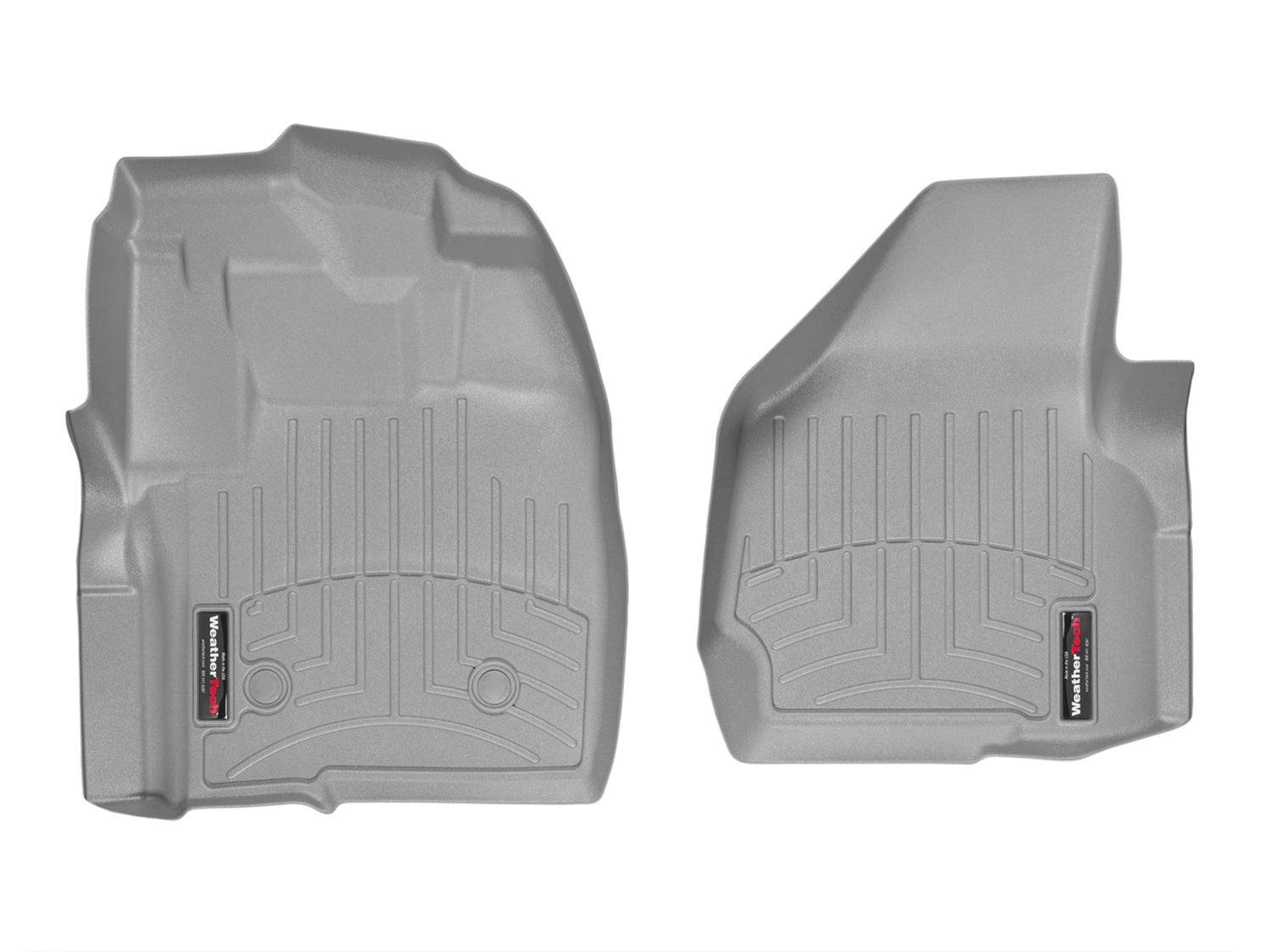 Weathertech 465821 FloorLiner™ DigitalFit®; Gray; Front; Weathertech 465821