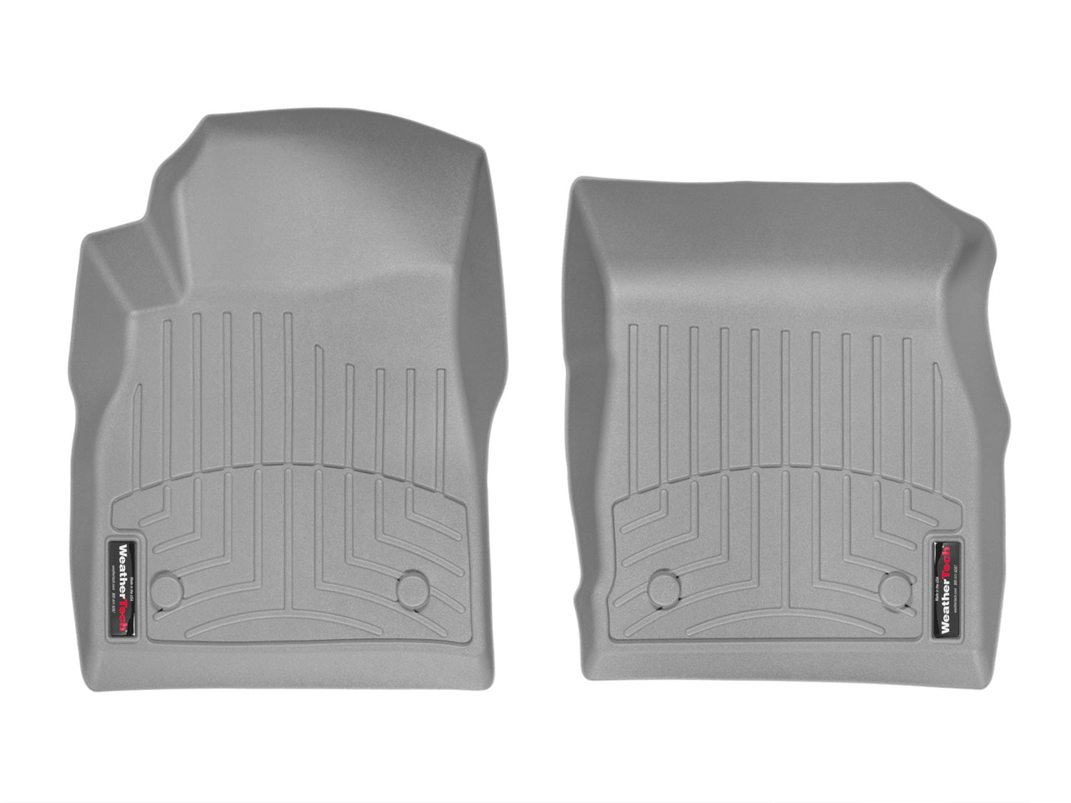 Weathertech 466021 FloorLiner™ DigitalFit®; Gray; Front; Weathertech 466021
