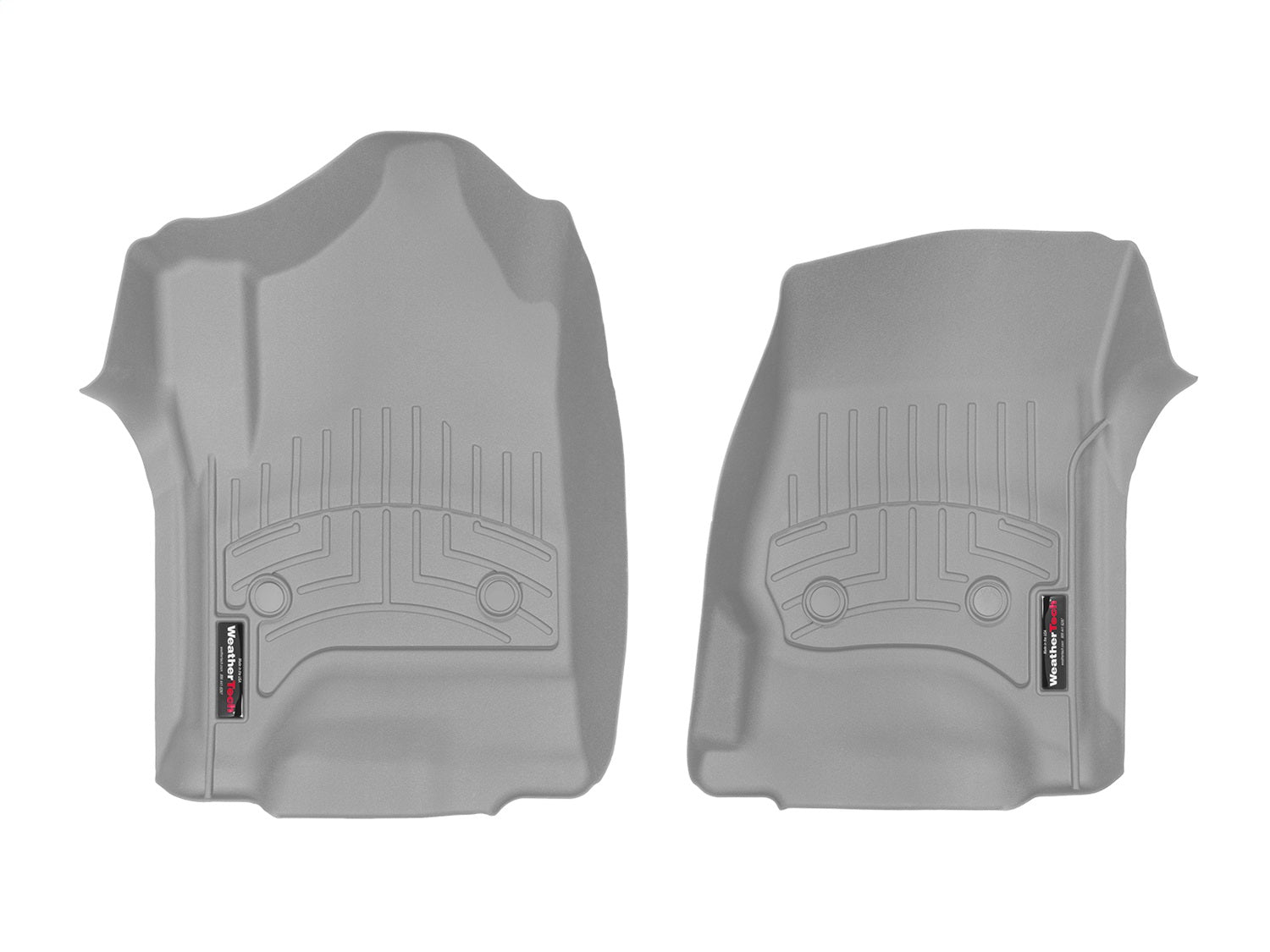 Weathertech 466071 FloorLiner™ DigitalFit®; Gray; Front; Weathertech 466071