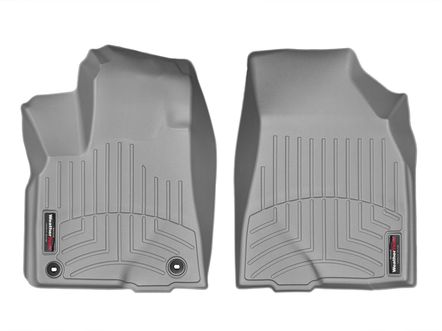 Weathertech 466321 FloorLiner™ DigitalFit®; Gray; Front; Weathertech 466321