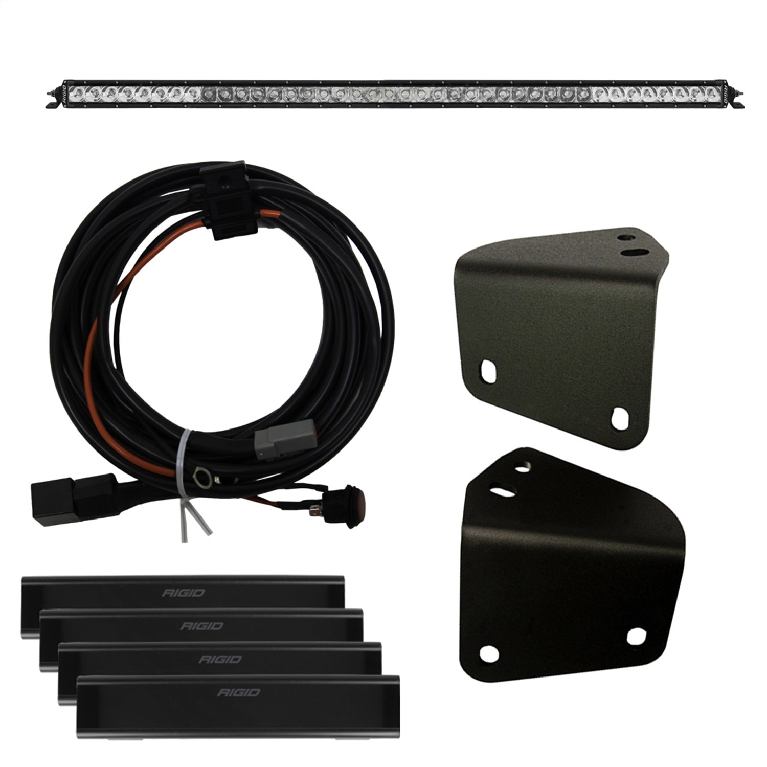 RIGID Industries 46713 2021 Ford Bronco Sport 40 Inch SR-Series Light Bar Roof Mount Kit RIGID Industries 46713