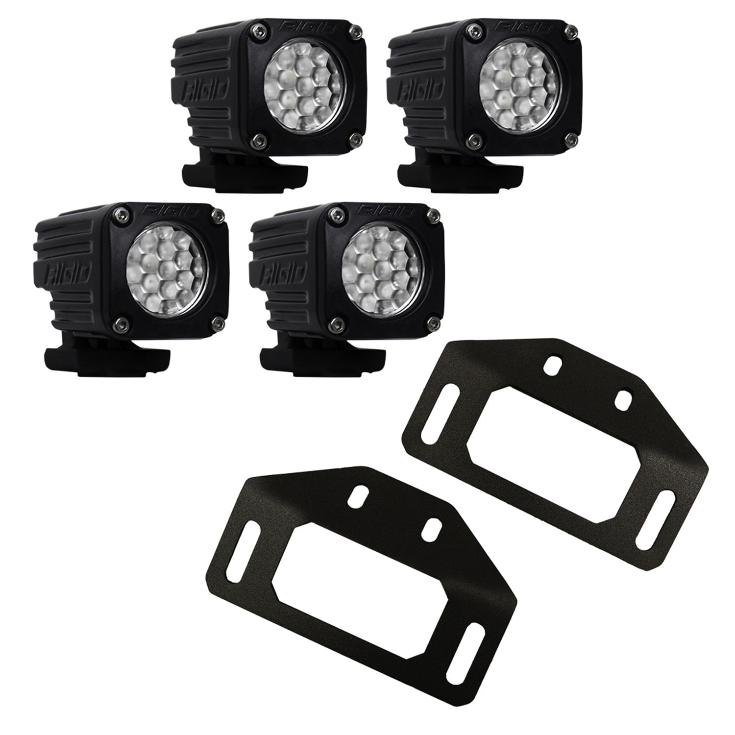 RIGID Industries 46716 2021 Ford Bronco Sport Overland Roof Rack Ignite Pod Light Mount Kit RIGID Industries 46716