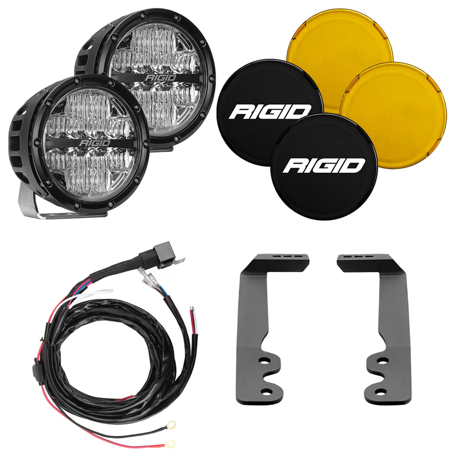 RIGID Industries 46806 360-SERIES 6 INCH LED TOYOTA TUNDRA A-PILLAR KIT 2022+ RIGID Industries 46806