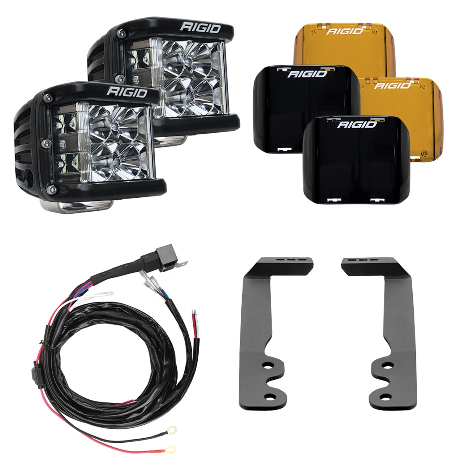 RIGID Industries 46808 2022+Toyota Tundra D-SS Series A-Pillar Lighting Kit RIGID Industries 46808