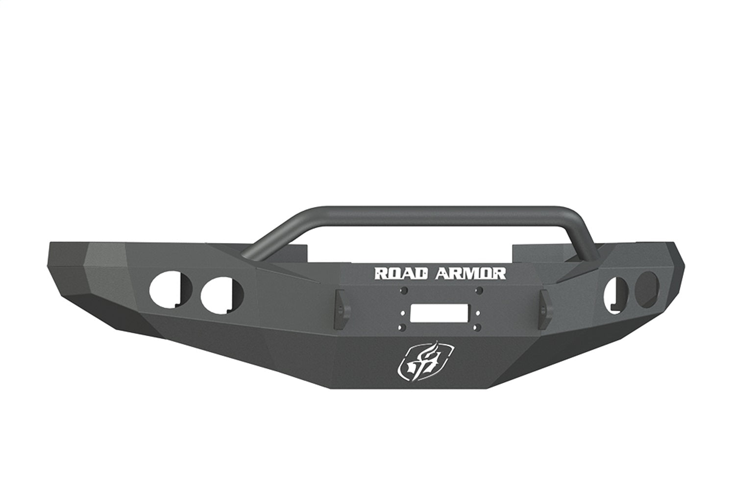 Road Armor 47014B Stealth Winch Front Bumper; Pre-Runner Guard; Satin Black; Road Armor 47014B