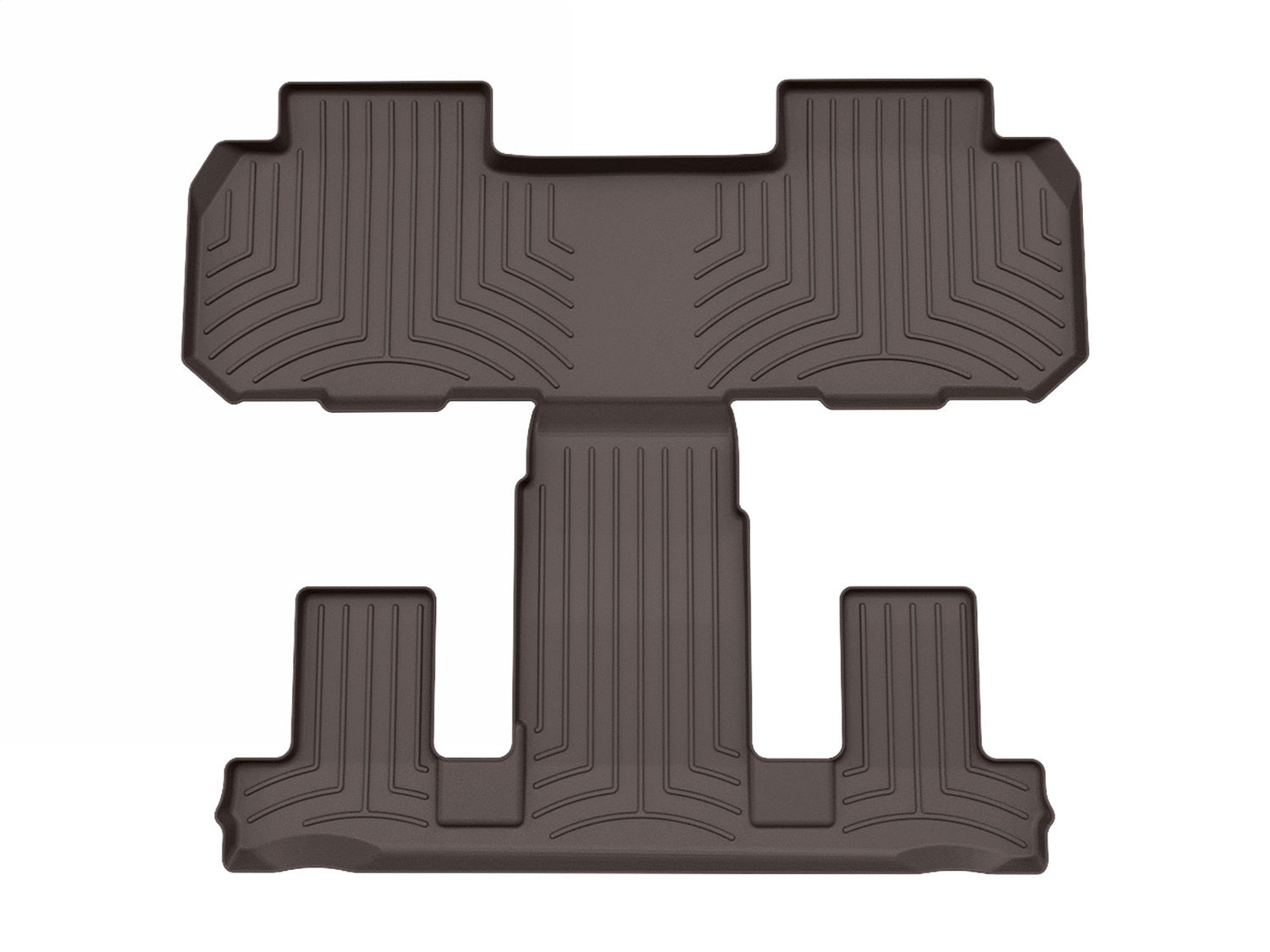 Weathertech 4712282IM FloorLiner™ HP; Cocoa; Rear and Third Row; Weathertech 4712282IM
