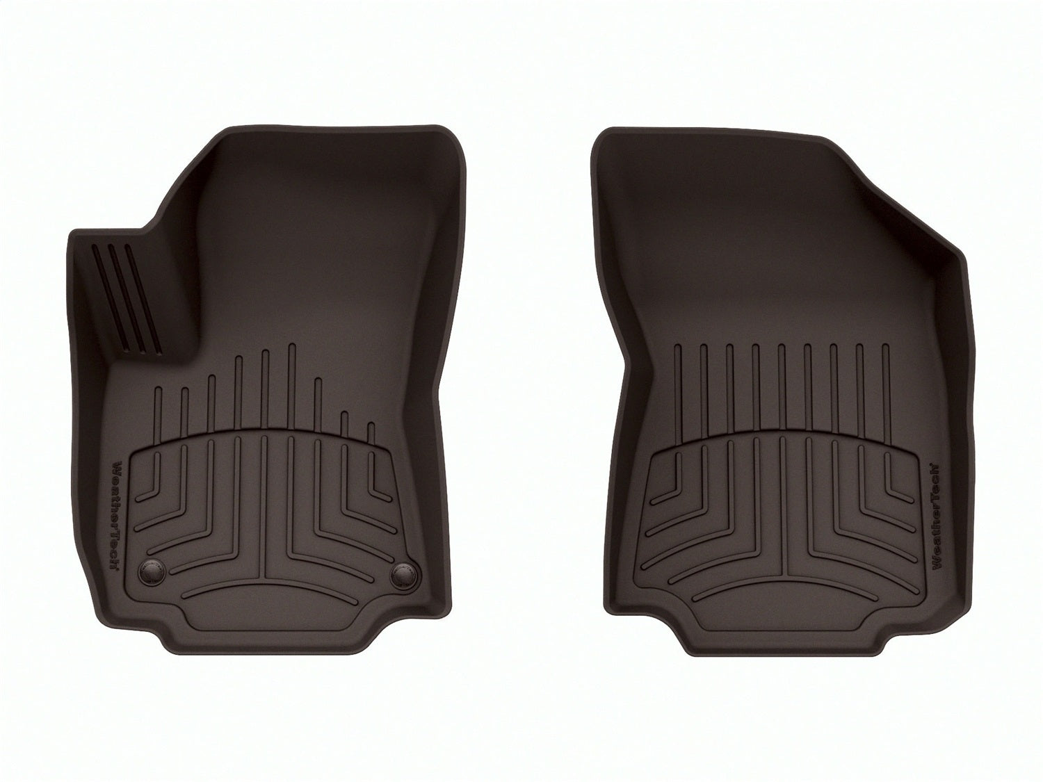 Weathertech 4712341IM FloorLiner™ HP; Cocoa; Front; Weathertech 4712341IM