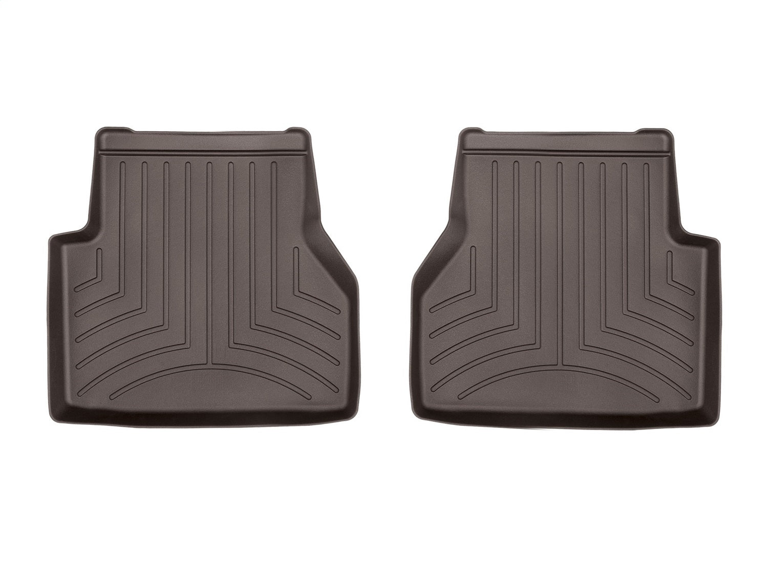 Weathertech 4715113 FloorLiner™ DigitalFit®; Cocoa; Rear; 2 Piece; Weathertech 4715113