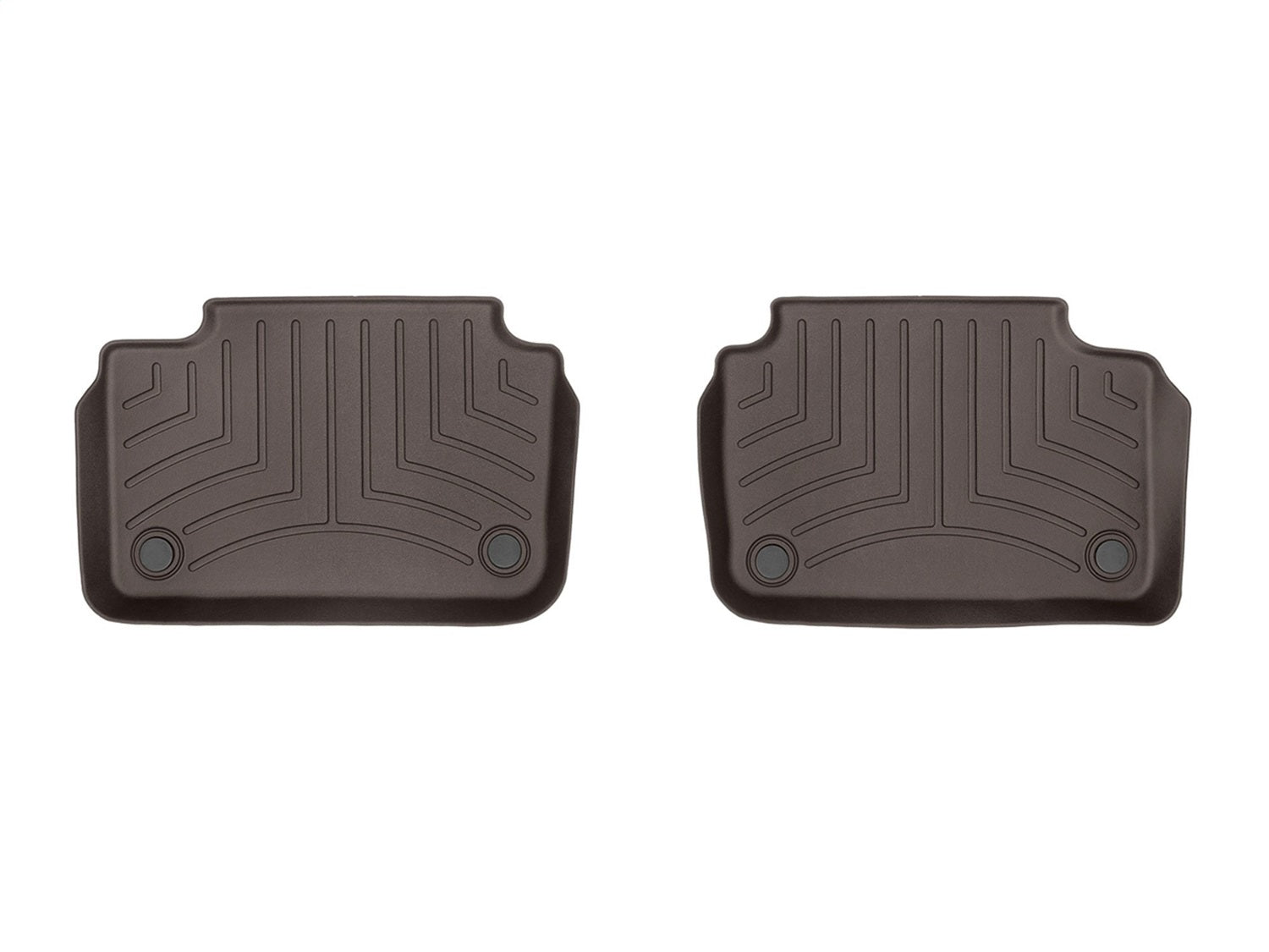 Weathertech 4715253 FloorLiner™ DigitalFit®; Cocoa; Rear; 2 Piece; Weathertech 4715253